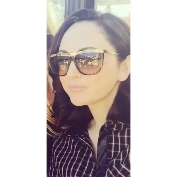 ⭐️ Balmain 02 Gold Tortoise Frame Brown Gradient Lenses  display picture 3